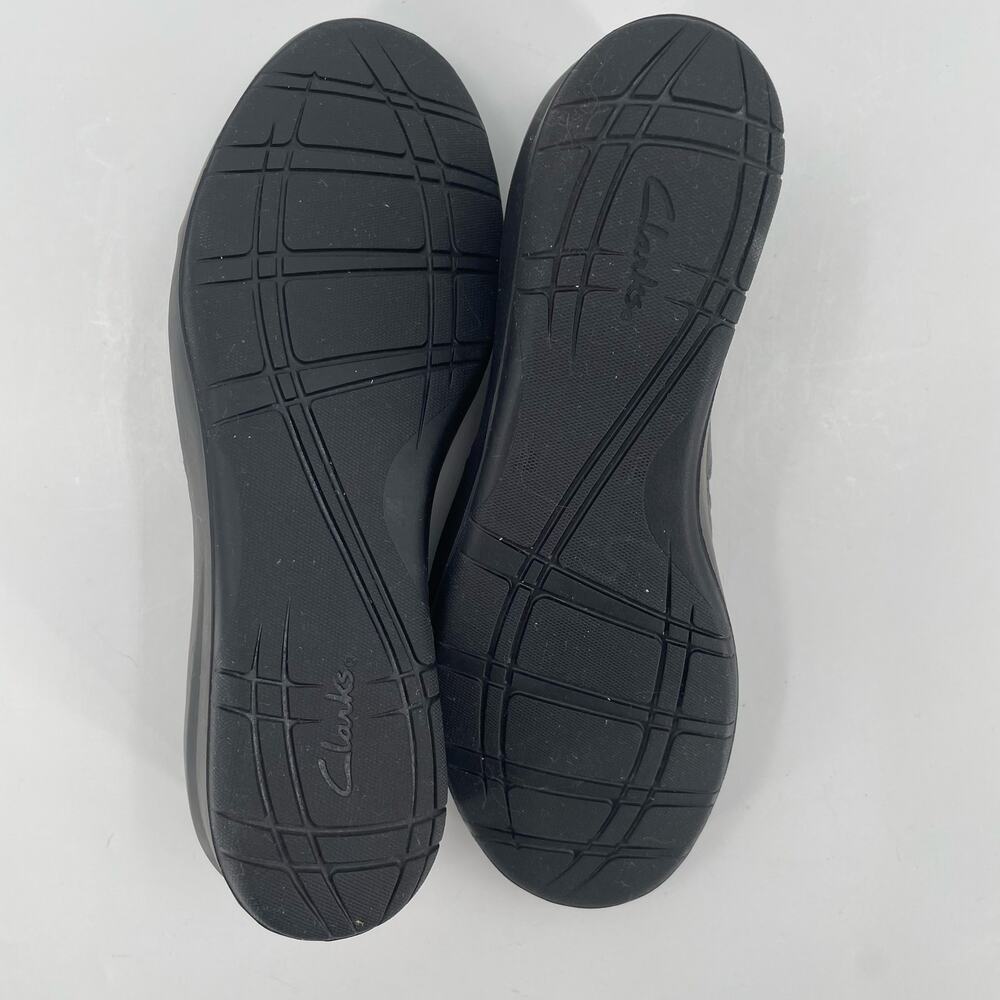 Clark’s Women’s Suttyn Walk Wedge Slip-On Shoes, Black, Sz. 7M Comfort Office - Picture 6 of 14